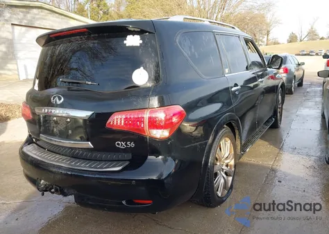 2012 Infiniti Qx56 from USA, damaged, VIN JN8AZ2NE8C9016624